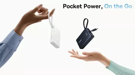 Baseus lanserer PicoGo 10 000 mAh Power Bank med innebygd kabel og 45 W hurtiglading