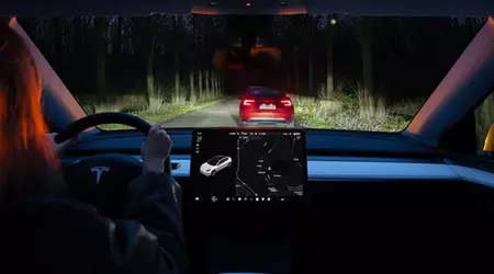 Adaptivt fjernlys er nå tilgjengelig for Tesla-biler i USA og Canada