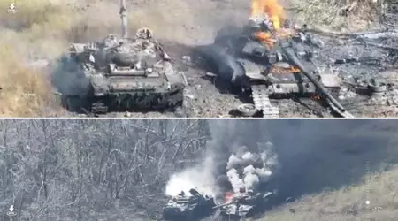 En kamikaze-drone til 500 dollar har ødelagt en sjelden russisk T-90A-stridsvogn til en verdi av minst 2,5 millioner dollar.