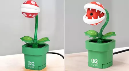 Et morsomt kamera i form av Piranha Plant fra Super Mario har blitt kunngjort for Nintendo Switch 2