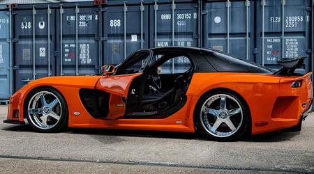 Mazda RX-7 fra "The Fast and the Furious: Tokyo Drift" solgt for 1,2 millioner dollar på auksjon