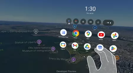 Blogger tester Gemini Astra i Samsungs Android XR-hodesett (video)