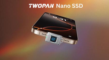 Dataene dine er beskyttet: Twopan Nano SSD flash-stasjon med innebygd Fingeravtrykksleser introdusert