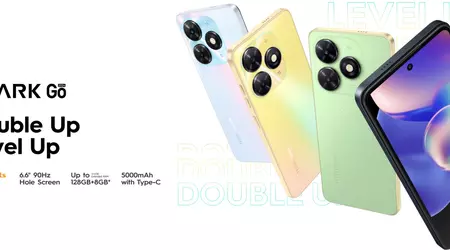 Tecno Spark Go (2024) er en rimelig smarttelefon med Android 13, 90Hz-skjerm og 5000 mA*h batteri til en pris fra $80.