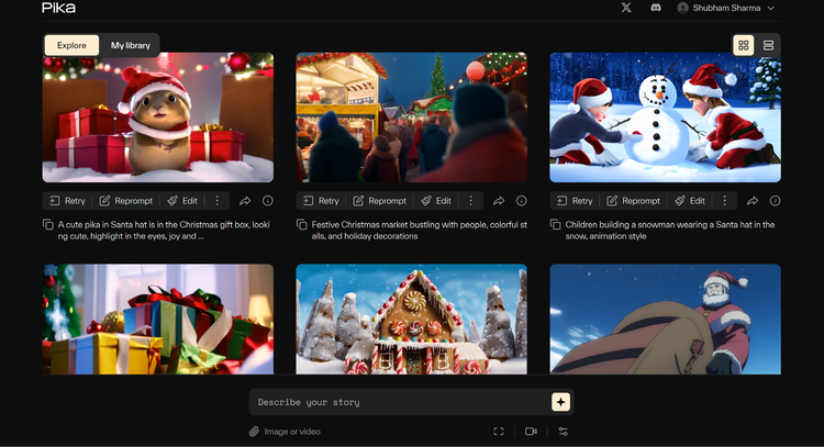 Pika 1.0 AI-plattformen for å lage ...