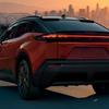 Toyota C-HR EV miniatyr - sett bakfra