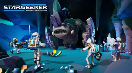 Devolver Digital har kunngjort et morsomt samarbeidsspill, Starseeker: Astroneer Expeditions