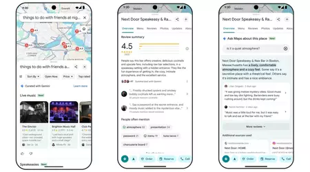 Google introduserer Gemini-chatbot for Google Maps-søk