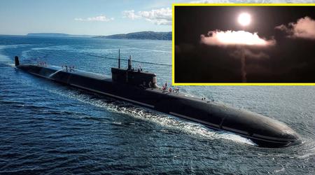 Den atomdrevne ubåten Emperor Alexander III avfyrte det interkontinentale ballistiske missilet SS-NX-30, som har en rekkevidde på 9 300 kilometer og kan bære hypersoniske kjernefysiske enheter.