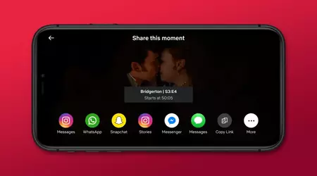 Netflix lar deg nå dele skjermbilder av favorittøyeblikkene dine fra filmer og TV-serier
