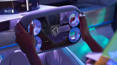 Peugeot jobber med Hypersquare, neste generasjons bilratt med berøringsplater og ekstra funksjonalitet