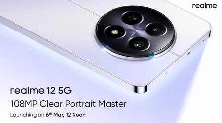 Det er offisielt: Realme 12 med 108 MP-kamera debuterer 6. mars.
