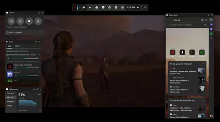 Microsoft Edge Game Assist, en spillwidget som ligner på Steam-overlegget, er nå tilgjengelig i spillfeltet i Windows 11