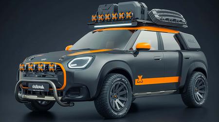 delta4x4 og X-raid avslører Mini Countryman med rallyinnstilling i Dakar-stil