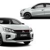 Forhåndsvisning av Mitsubishi Mirage 2026.