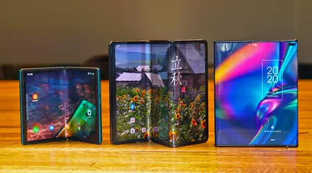 TCL introduserer verdens første telefon som kan foldes sammen tre ganger