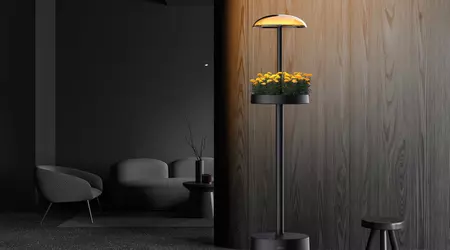 Økologi møter design: LG lanserer LED-gulvlamper med innebygd mini-hage