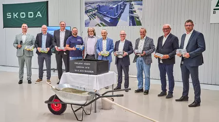 Škoda Auto har startet byggingen av en høyteknologisk malerverksted med en kapasitet på opptil 1 600 karosserier per dag
