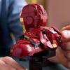 Detalj av Iron Mans minibyste