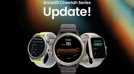 Amazfit Cheetah fikk nye funksjoner med programvareoppdateringen