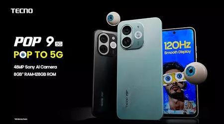 Tecno har introdusert Pop 9 5G i India: Budsjett smarttelefon med 48MP kamera og 5G-støtte