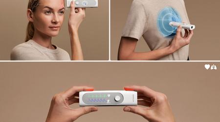 CES 2024: Withings viser BeamO - verdens første multiskop, eller fremtidens termometer.