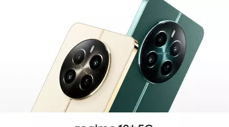 Slik kommer Realme 12+ 5G til å se ut: en smarttelefon med en 120 Hz AMOLED-skjerm, en Dimensity 7050-brikke og et 50 MP-kamera.