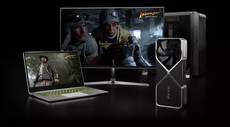 NVIDIA gir bort spillet "Indiana Jones and the Great Circle" ved kjøp av et GeForce RTX 40-grafikkort (frittstående eller i enheten)