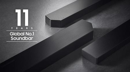 Samsung har blitt verdens største soundbar- og TV-merkevare i 2024