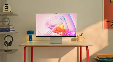 Samsung ViewFinity S9 blir global: 5K-skjerm med innebygd webkamera og Tizen TV OS om bord