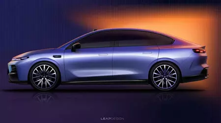 Det kinesiske merket Stellantis har avduket sin første sedan, Leapmotor B01