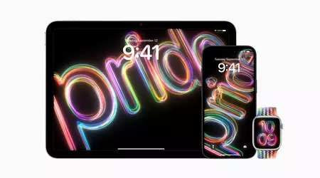 Apple har kunngjort et fluorescerende 2024 Pride Edition-armbånd og urskive for Apple Watch