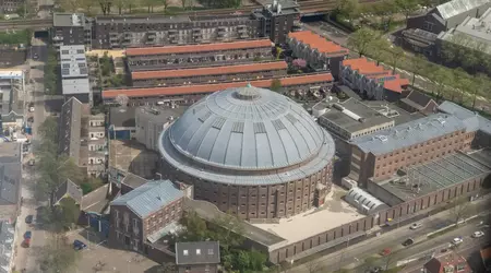 Amazon har gjort om det tidligere nederlandske fengselet de Koepel til et kontorkompleks.