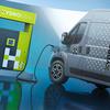 Vauxhall Movano Hydrogen versjon av Vauxhall Movano Hydrogen - sett fra siden