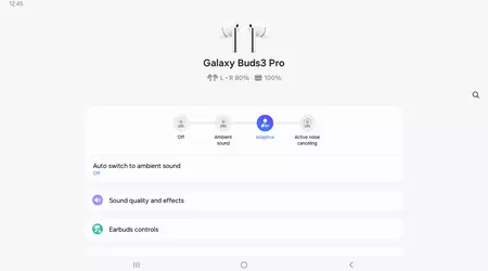 Galaxy Buds 3 Pro Manager-appen har blitt oppdatert for å matche One UI 7.0-designet
