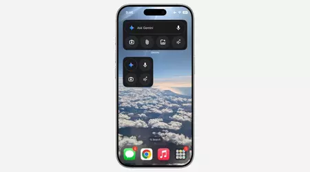 Nye Gemini-widgets med mikrofon, kamera og Live-modus er nå tilgjengelig på iPhone