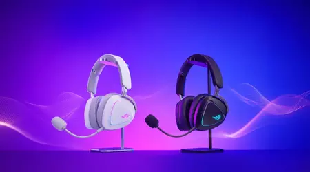 Asus lanserer ROG Delta 2-hodesettet i Moonlight White med opptil 110 timers batterilevetid