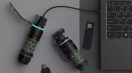 Bevæpne deg med en nyttig gadget: Lenovo har avduket en uvanlig SSD-stasjon i form av en granat