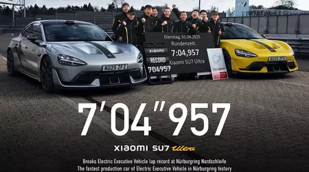 Xiaomi SU7 Ultra setter ny Nürburgring-rekord for en produksjons elektrisk bil