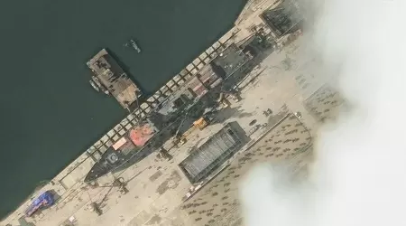 Nord-Korea løfter endelig den skadede destroyer: hva vil skje med "flåtens stolthet"