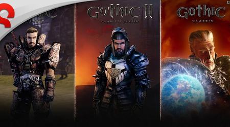 Den originale Gothic-trilogien vil bli utgitt for første gang på PlayStation- og Xbox-konsoller
