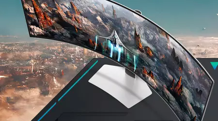 Samsung har avduket S49CG934: en 49-tommers buet skjerm med 240 Hz OLED-skjerm.