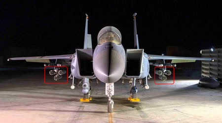 F-15E har fått nye missiler for å bekjempe droner: USA viser disse jagerflyene for første gang med APKWS II