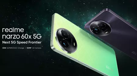 realme Narzo 60x 5G: 120 Hz-skjerm, MediaTek Dimensity 6100 Plus-brikke og 33 W lading for 150 USD