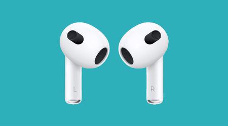 Apple har lansert en ny versjon av programvaren for AirPods 3