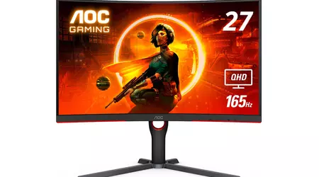 Dagens tilbud på Amazon: AOC CQ27G3S 27-tommers buet spillmonitor med 165Hz-støtte for $40 i rabatt
