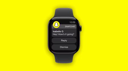Snapchat er nå tilgjengelig på Apple Watch