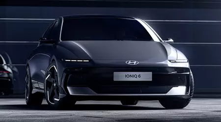 Den oppdaterte Hyundai Ioniq 6 (2026) får delte frontlykter