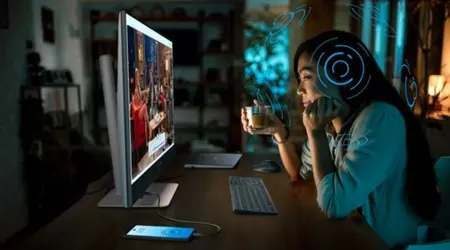 Dell bruker Samsungs nye QD-OLED-teknologi og 3D Spatial Audio i sin skjerm