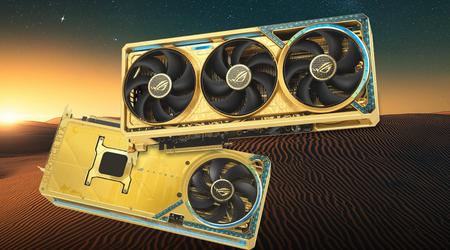 Det er ikke en metafor: Asus har gitt ut et parti eksklusive RTX 5090-grafikkort i gull